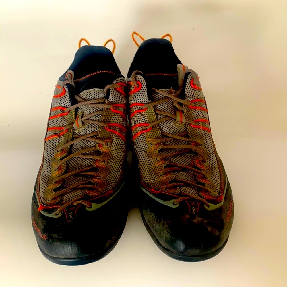 La Sportiva. Men’s Outdoor, active, approach type shoe.